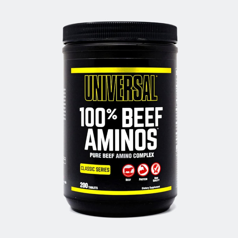 Universal Nutrition 100% Beef Aminos,3g of Pure Beef Protein Isolate