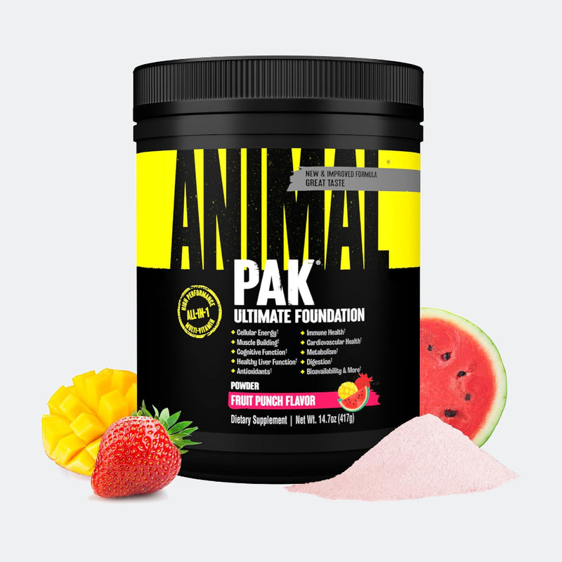Universal Nutrition Animal Pak Powder, 60 Scoops