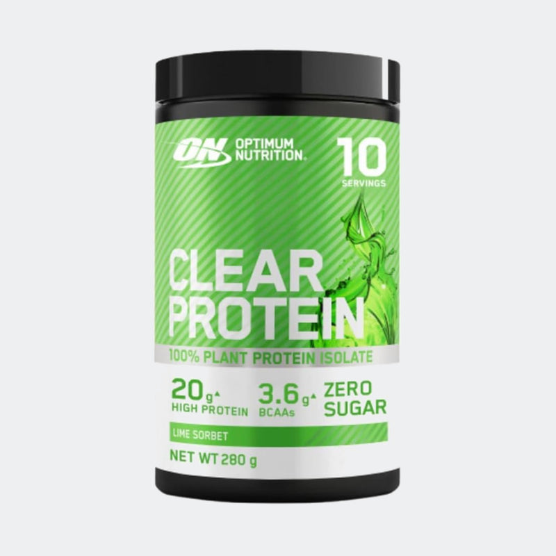Optimum Nutrition Clear Protein 100% Plant Protein Isolate 280g - Lime Sorbet
