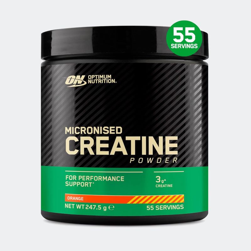 Optimum Nutrition Micronised Creatine Powder 247.5g - 3g creatine monohydrate per serving, muscle support for high intensity training