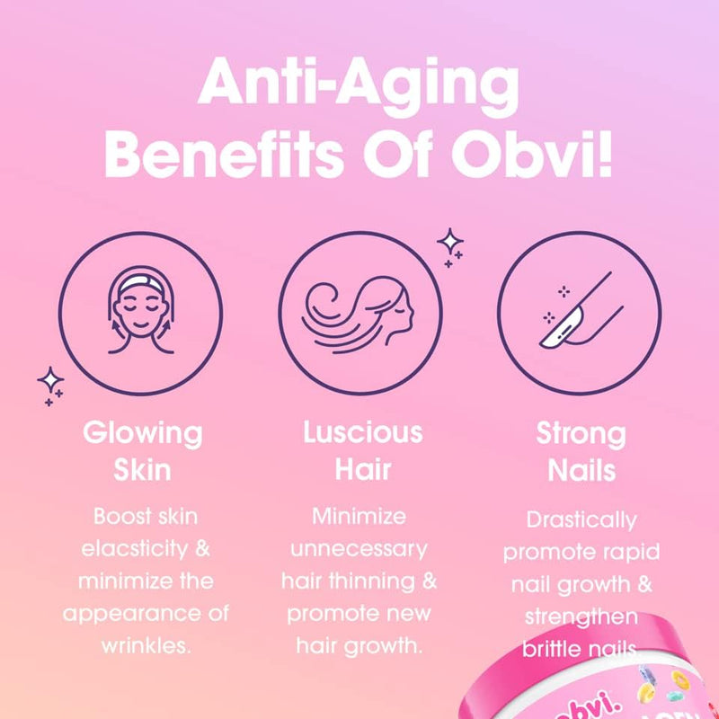 Obvi Super Collagen Peptides Protein Powder, Unflavoured, 30 serving - Gluten and Dairy Free, Hydrolyzed Grass-Fed Bovine Collagen Peptides