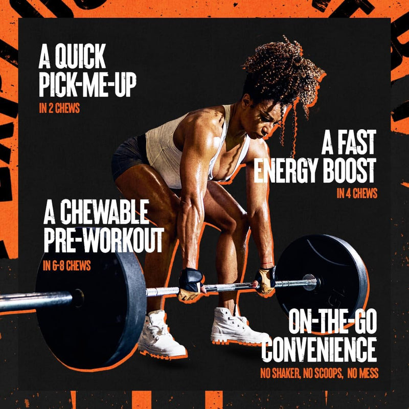 Universal Nutrition Animal Energy Performance Chew Tabs, 120 Chewable Tablets