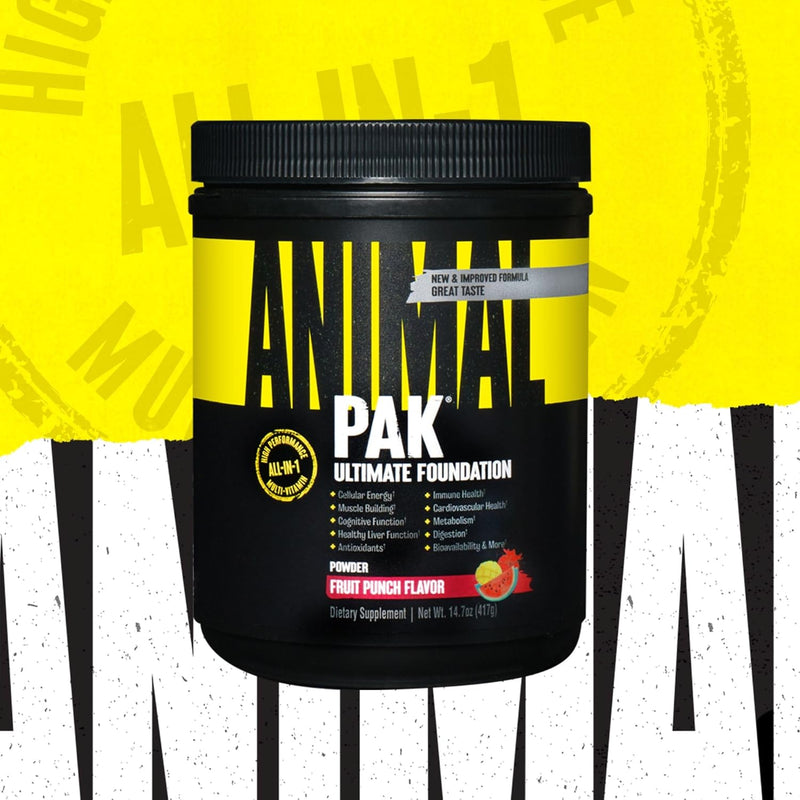 Universal Nutrition Animal Pak Powder, 60 Scoops
