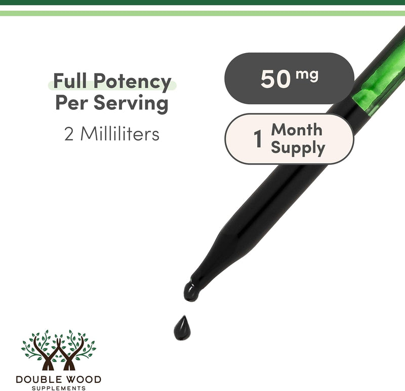 Double Wood Supplements Liquid Chlorophyll Drops 2 Fl oz