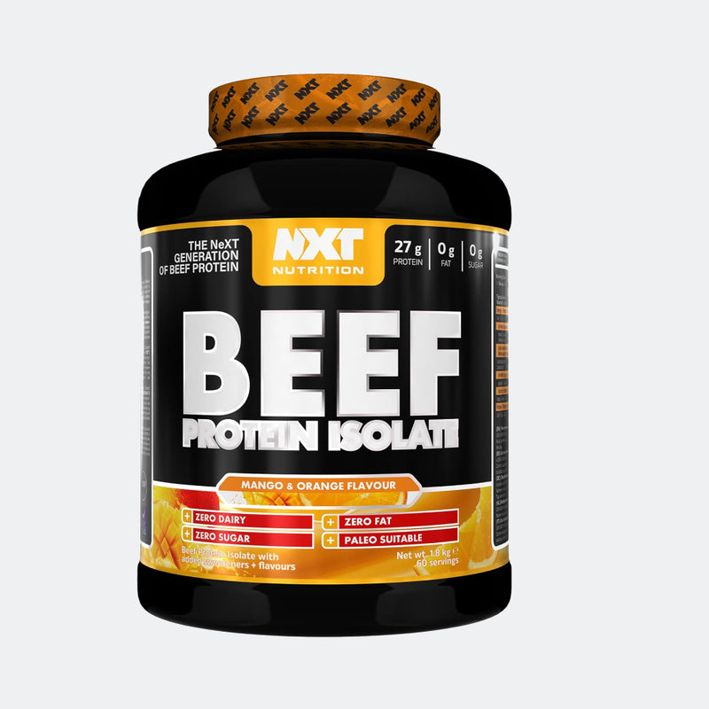 NXT Nutrition Beef Protein Isolate Powder 60 serving 1.8kg