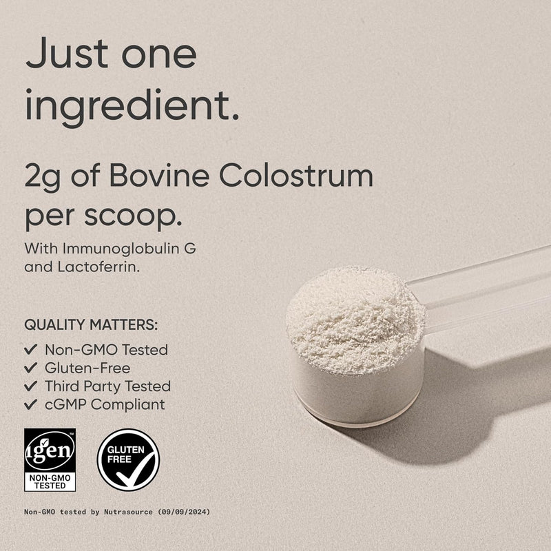 Sports Research Bovine Colostrum Powder 150g, Unflavoured - Immunity Support & Gut Health