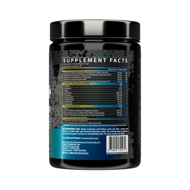 Nutrex Research EAA+Hydro 30 Serving, 390g