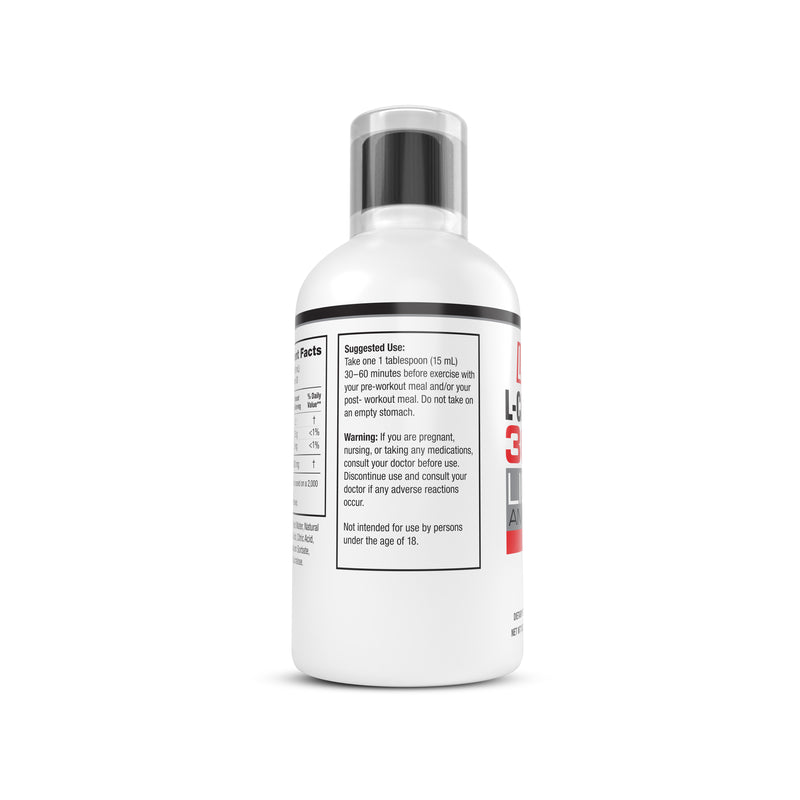 Labrada L-Carnitine 3000 - 450ml, Liquid Amino Acid With 0g Sugar (30 Servings)