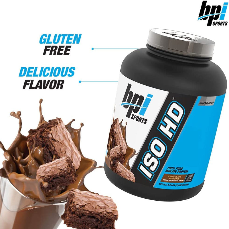 BPI Sports ISO HD Whey Protein Isolates for Muscle Growth, Recovery