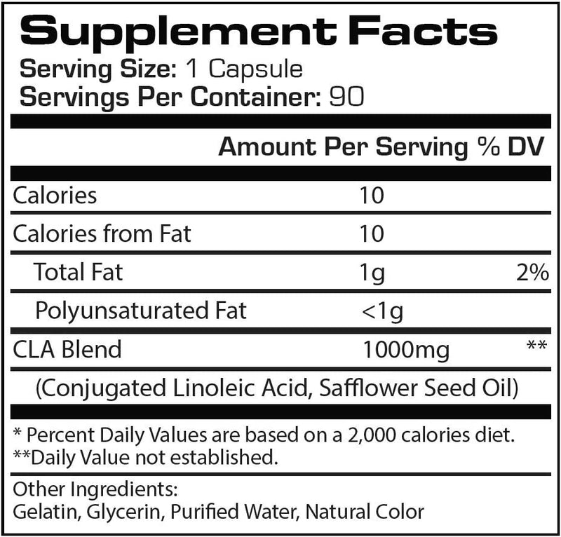 ProSupps CLA 3000 Lean Body Composition Support, 90 Softgels