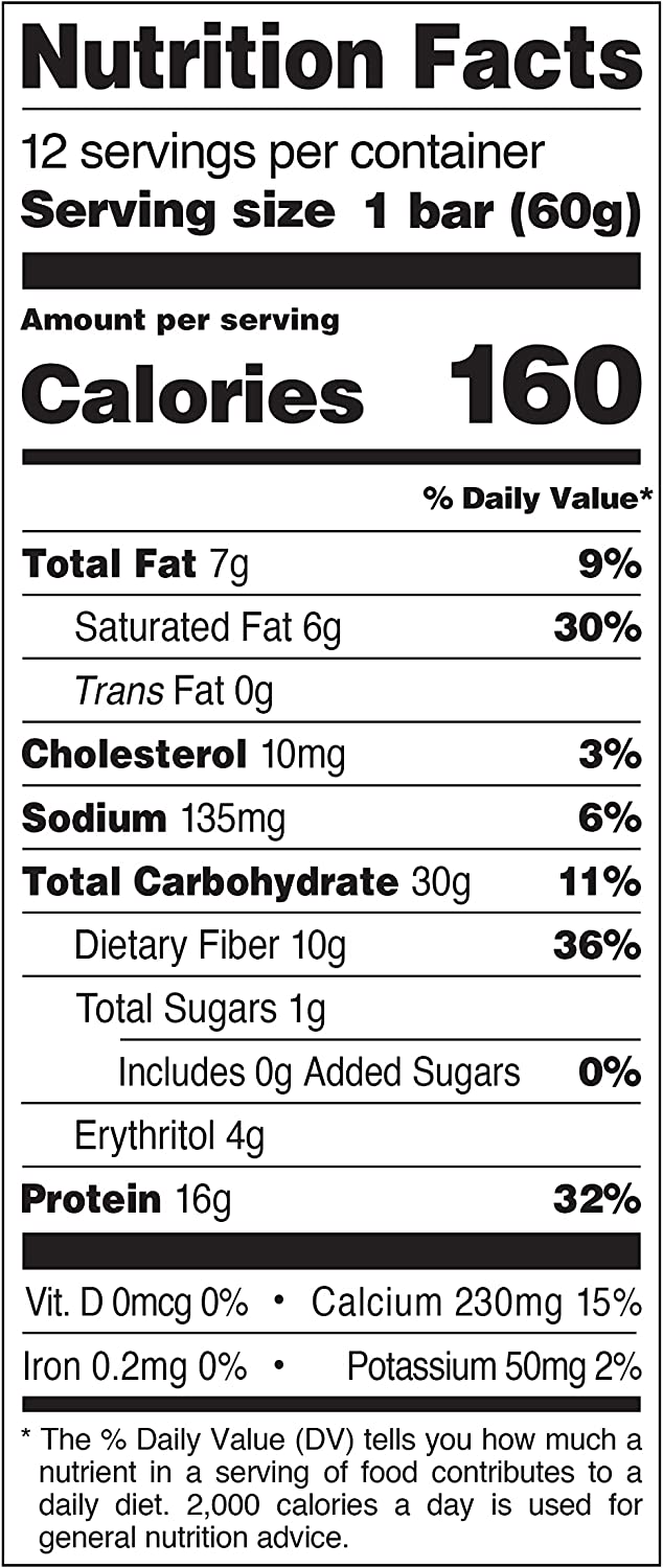 Quest Nutrition Hero Protein Bar (Pack of 12), Low Carb, Gluten Free