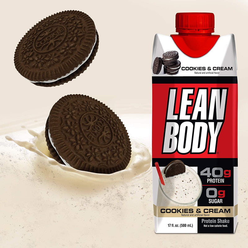 Labrada Lean Body Ready-to-Drink Protein Shake - 500ml , No Sugar, Gluten Free