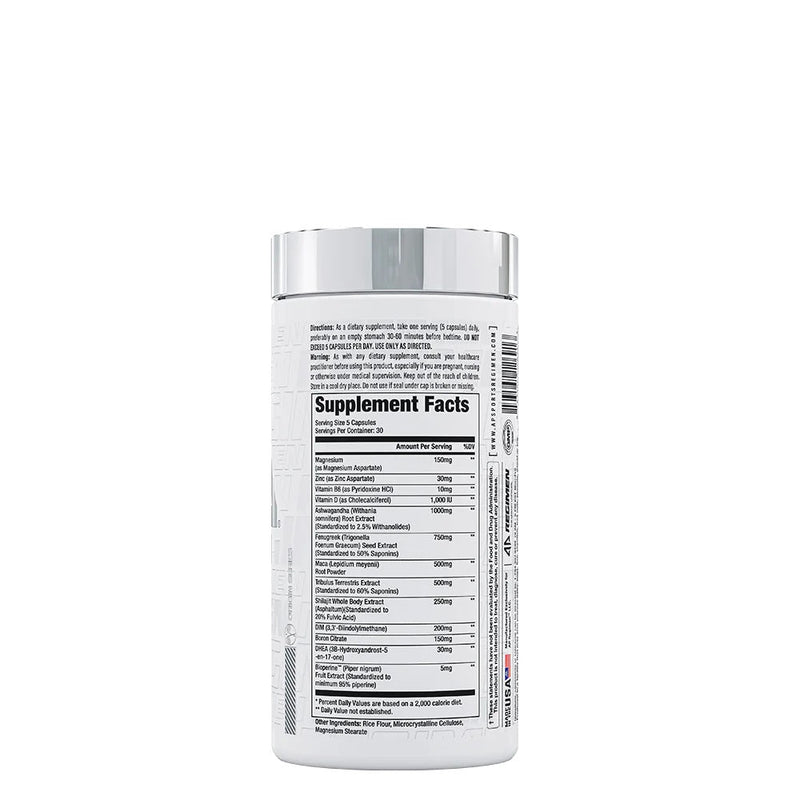 APSR Test Booster 150 Capsules, Increases power, strength, endurance
