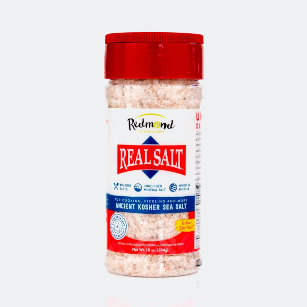 Redmond Real Salt - Ancient Kosher Sea Salt Shaker 10 Oz
