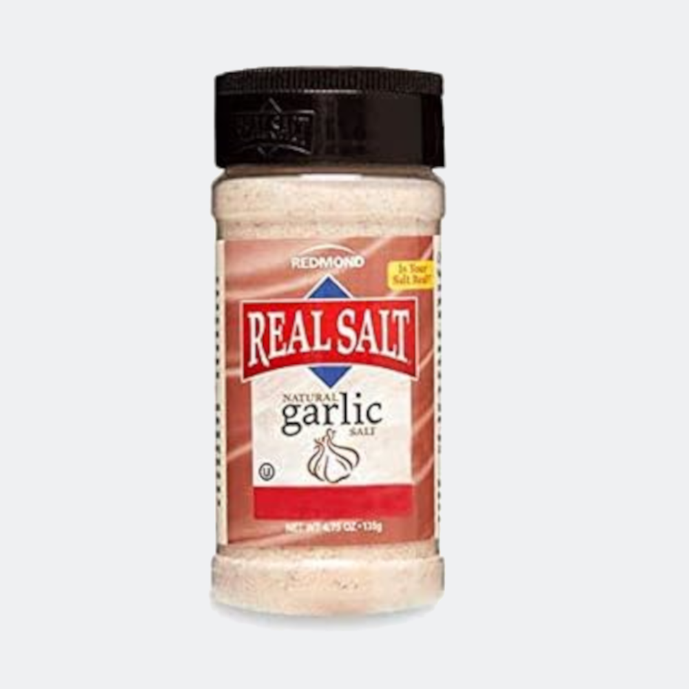 Redmond Real Salt - Natural Garlic Salt Shaker 4.75 Oz