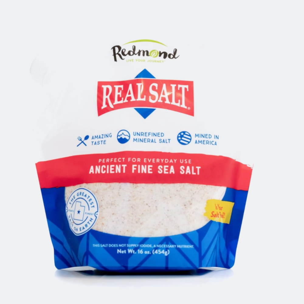 Redmond Real Salt - Ancient Fine Sea Salt Pouch 16 Oz
