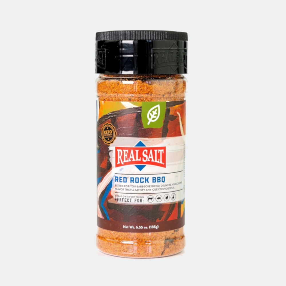 Redmond Real Salt - Red Rock BBQ Seasoning Shaker 6.55 Oz
