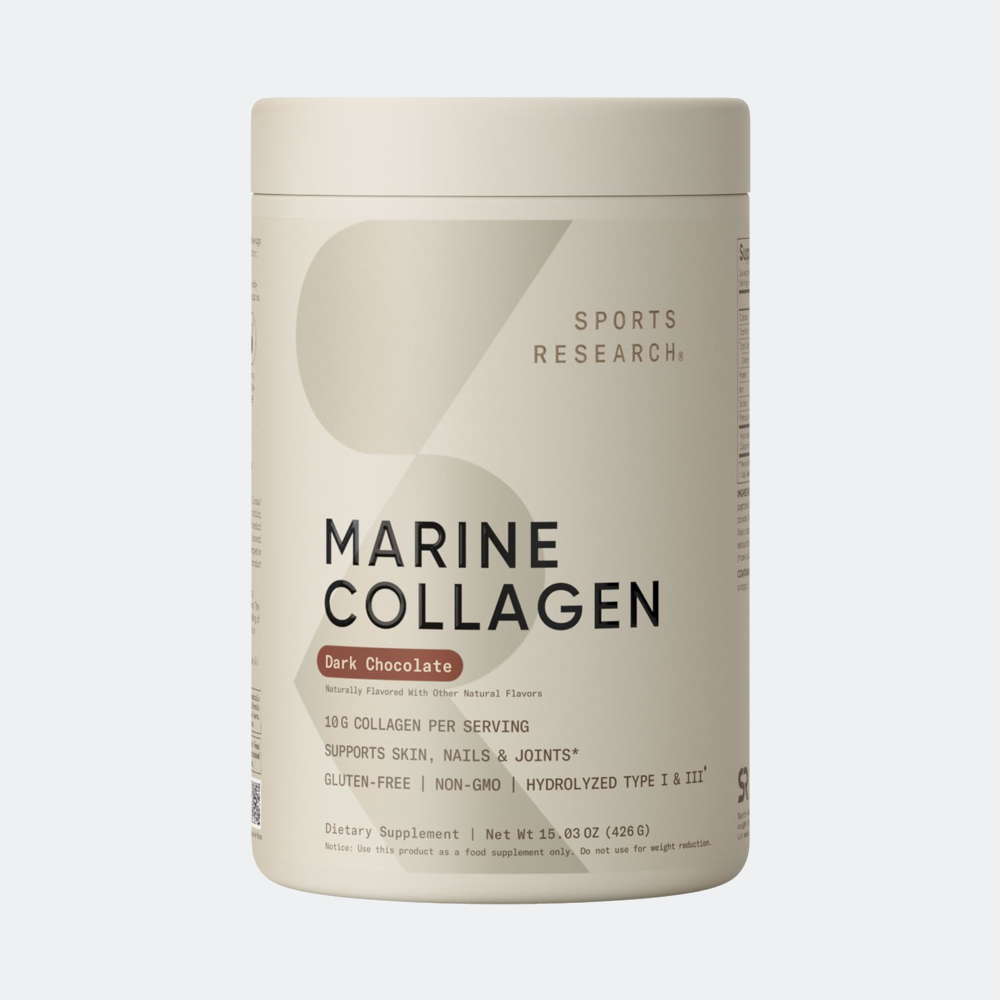 Sports Research Marine Collagen Peptides 12oz - Hydrolyzed Type 1 & 3 Collagen