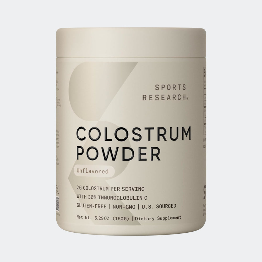 Sports Research Bovine Colostrum Powder 150g, Unflavoured - Immunity Support & Gut Health
