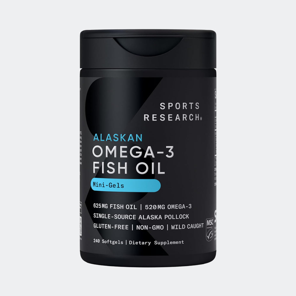 Sports Research Omega-3 Fish Oil - 120 softgels
