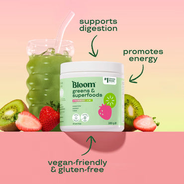 Bloom Greens & Superfoods Strawberry Kiwi - 180g
