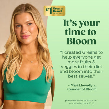 Bloom Greens & Superfoods Strawberry Kiwi - 180g