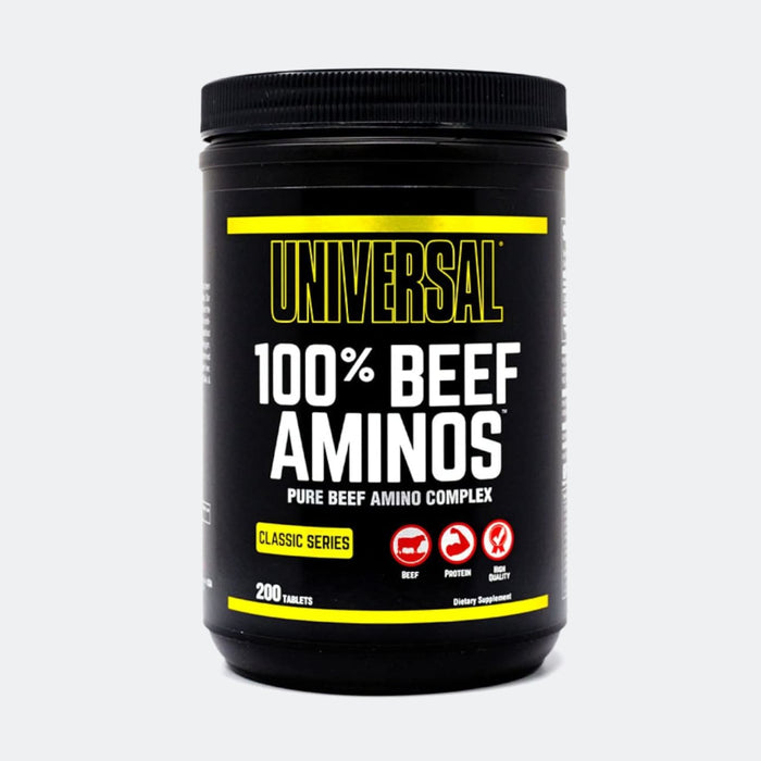 Universal Nutrition 100% Beef Aminos,3g of Pure Beef Protein Isolate