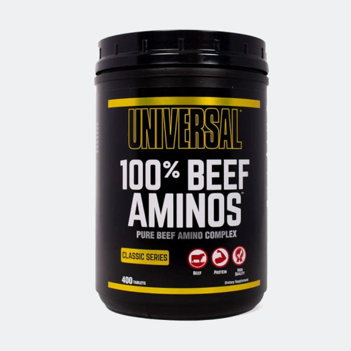 Universal Nutrition 100% Beef Aminos,3g of Pure Beef Protein Isolate