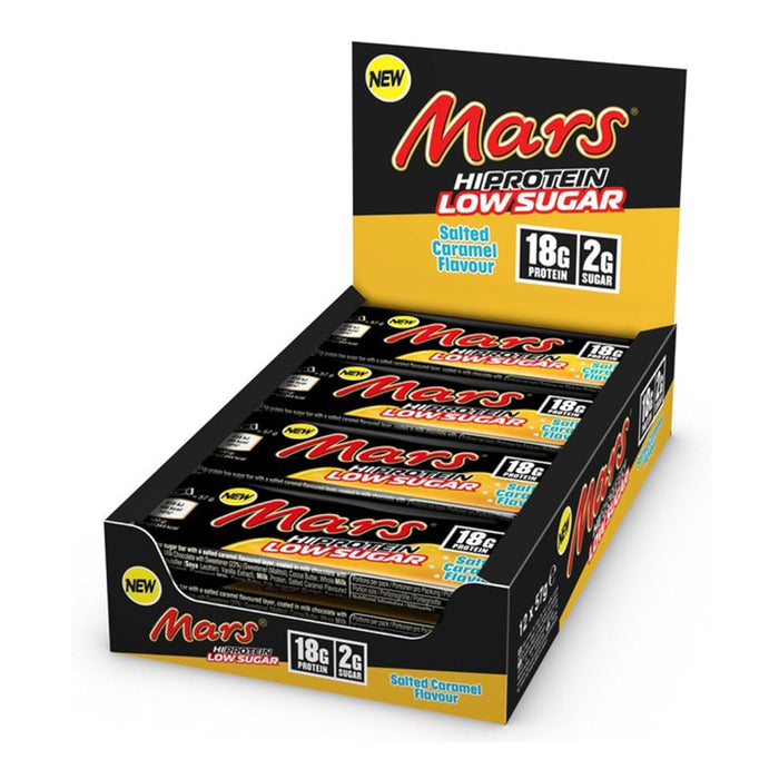 Mars High Protein Low Sugar Bar Salted Caramel 12x57g