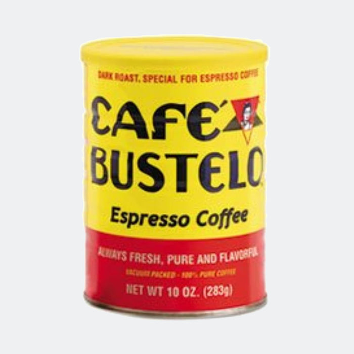 Cafe Bustelo Dark Roast Espresso Coffee, 10oz Can