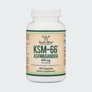 Double Wood Supplements KSM-66 Ashwagandha 600mg - 120 Capsules