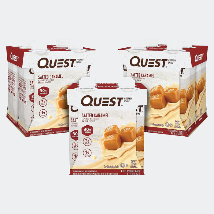 Quest Nutrition Protein Shake (Pack of 12), Low Carb, Gluten Free