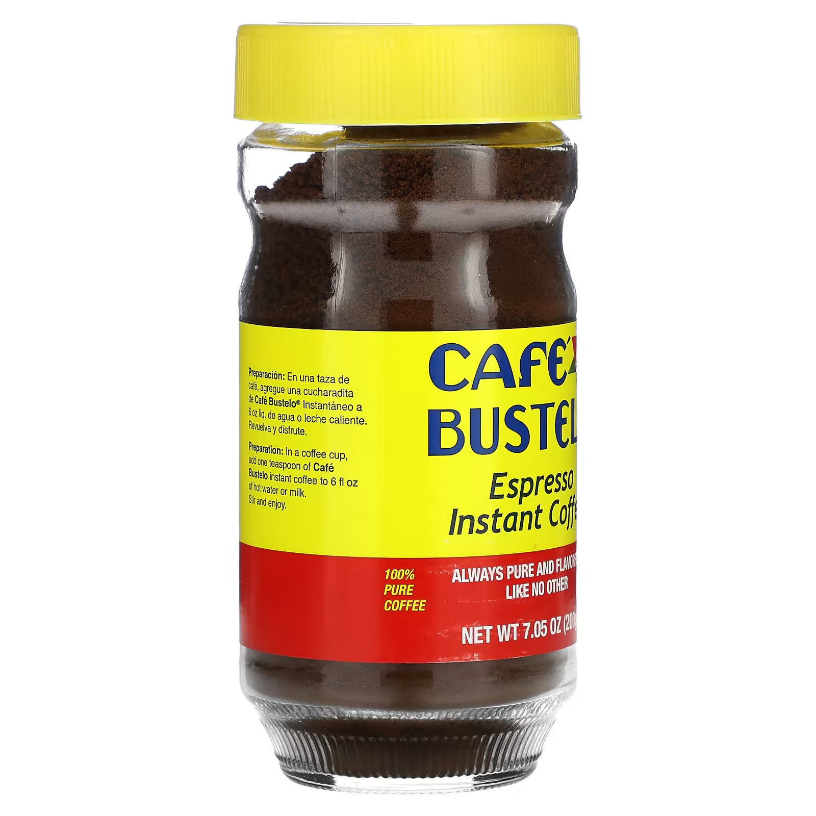 CafÃ© Bustelo Espresso Instant Coffee, 7.05 oz (200 g)