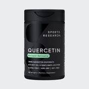 Sports Research Quercetin 500mg with MCT Oil & Sunflower Lecithin - 120 Softgels - Clearance Sale