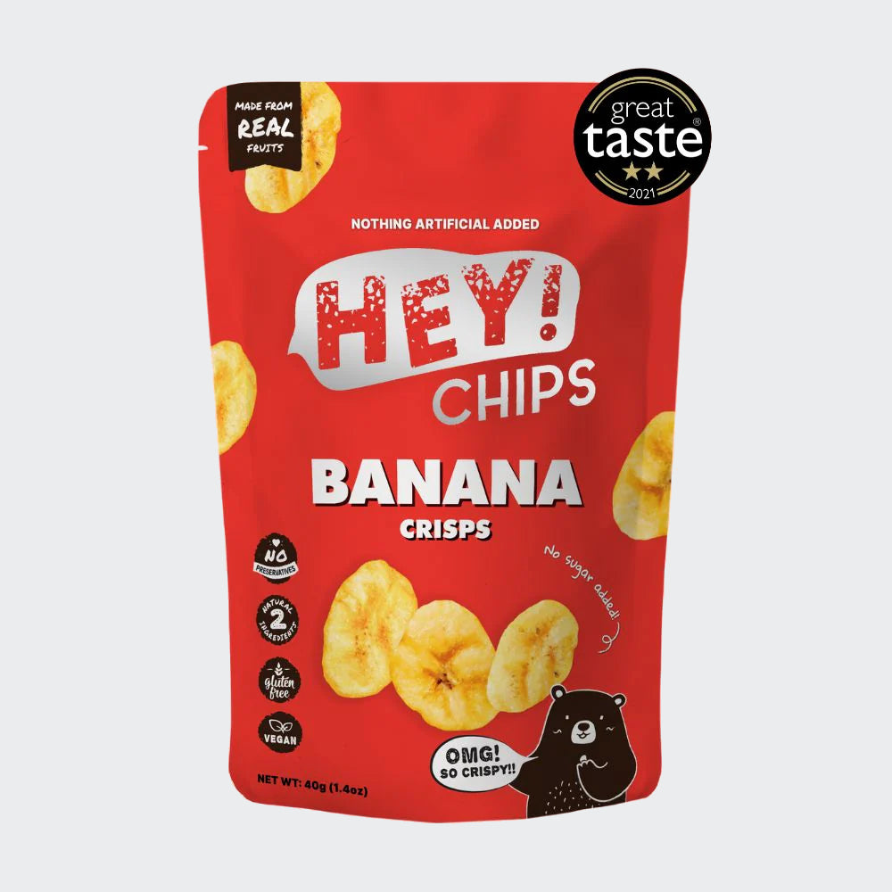 Hey! Chips Banana Crisps 40g