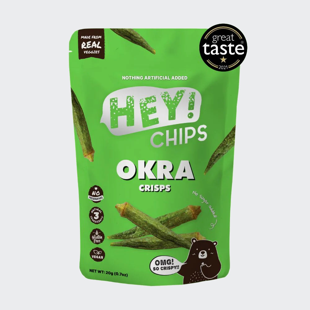 Hey! Chips Okra Crisps 20g