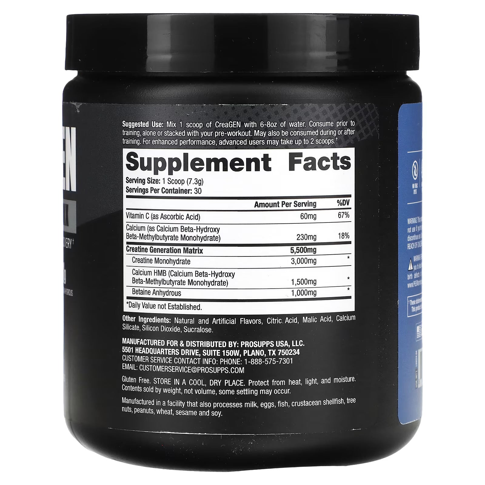 ProSupps Creagen Creatine Matrix 30 serving, 219g