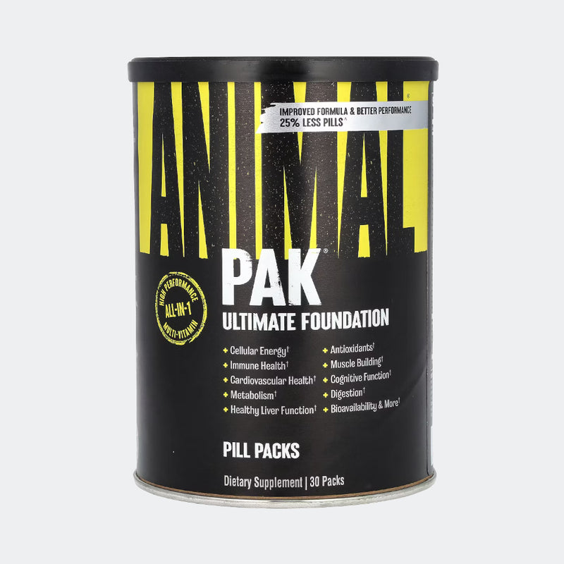 Universal Nutrition Animal Pak Dietary Supplement, 30 Packets