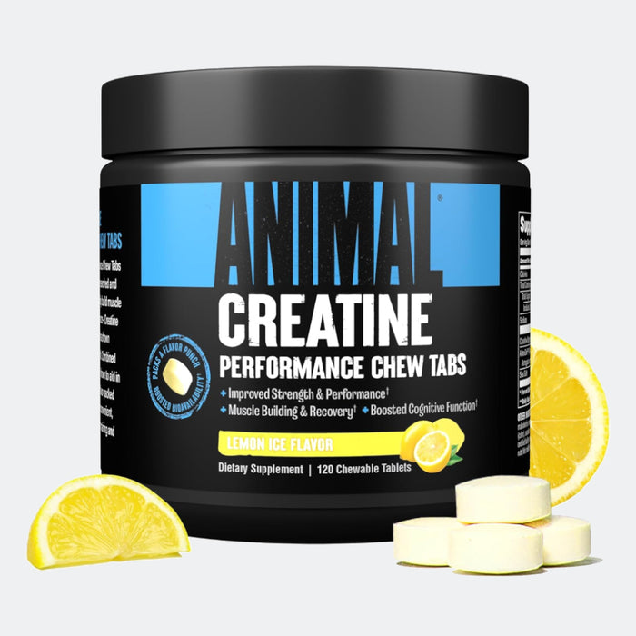 Universal Nutrition Animal Creatine Performance Chews Tablets, 120 Count