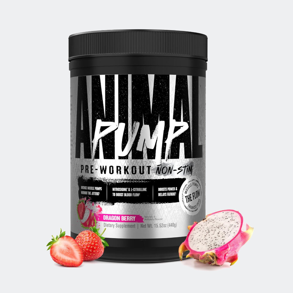 Universal Nutrition Animal Pump Stim-Free Pre Workout Powder for Men & Women, 440g