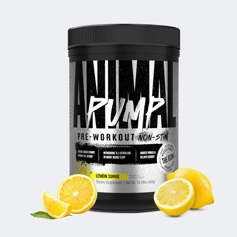 Universal Nutrition Animal Pump Stim-Free Pre Workout Powder for Men & Women, 440g