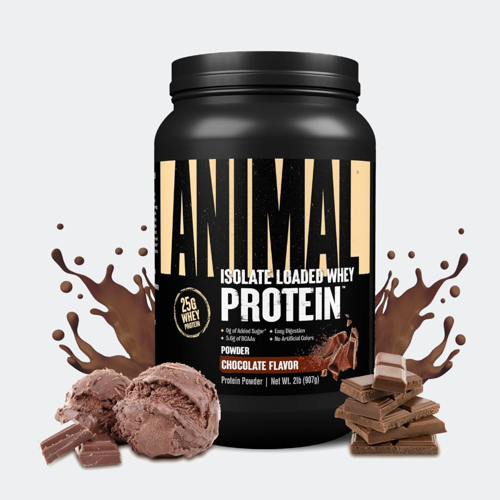 Universal Nutrition Animal Whey Isolate Protein Powder, 2lb