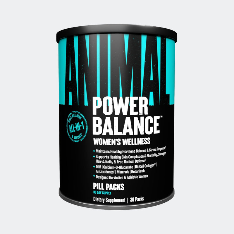 Universal Nutrition Animal Power Balance – Women's Alpha F Comprehensive Formula, 30 Packets