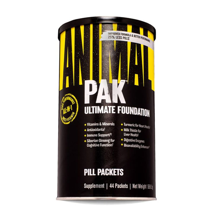 Universal Nutrition Animal Pak Dietary Supplement, 44 Packets