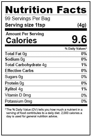 Health Garden Sugar Free Xylitol Confection Sweetener 397g
