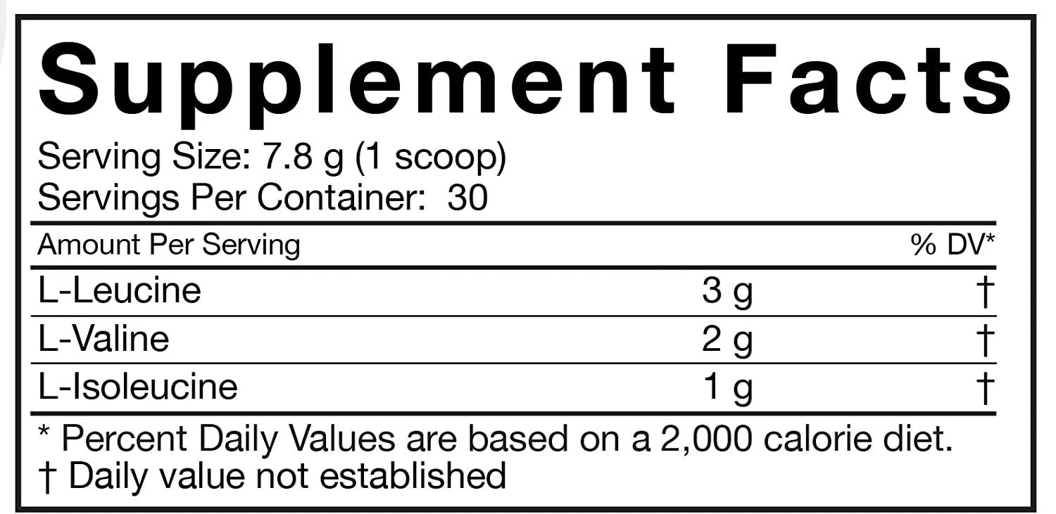 MusclePharm Essentials BCAA Powder 30 serving - 270g