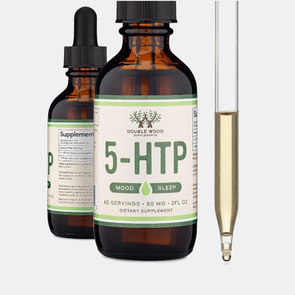 Double Wood Supplements 5 HTP Liquid Drops 50mg