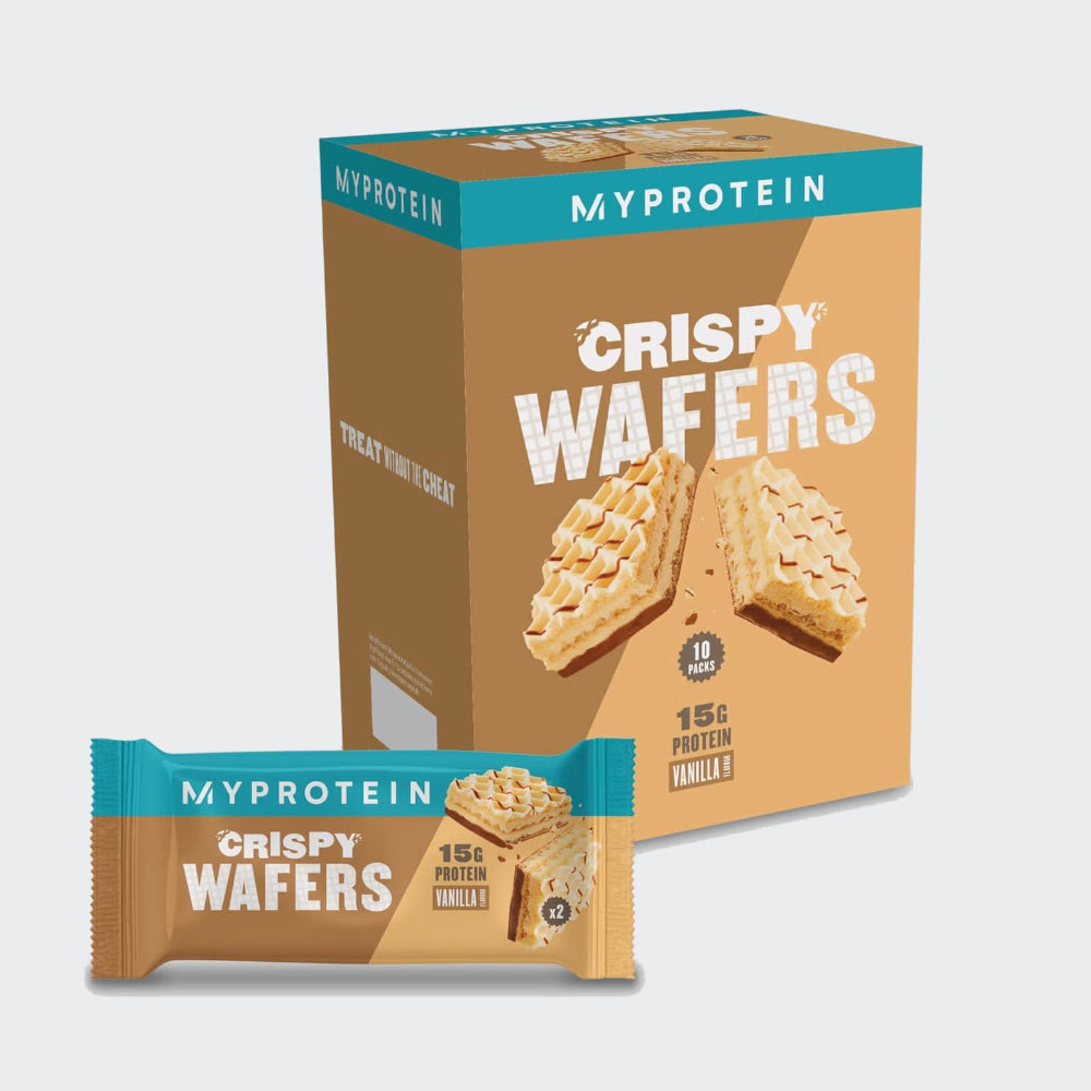 MyProtein Crispy Protein Wafers 40g - Pack of 10