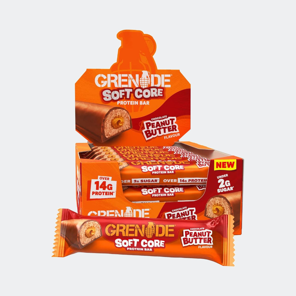 Grenade Soft Core High Protein Low Sugar Bar 50g - Pack of 12