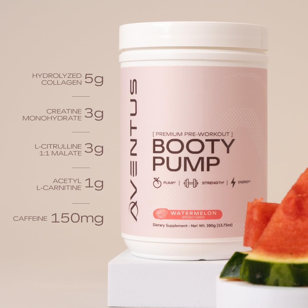 Aventus Booty Pump Pre-Workout Powder 30 serving - 390g